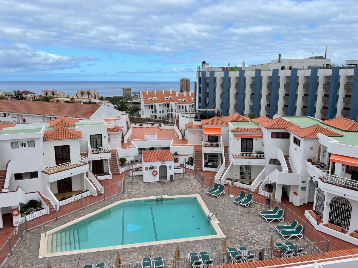 Luxury Diamond - Ocean View, Big Terraces, Air Con, Wifi Apartment Los Cristianos  Luaran gambar