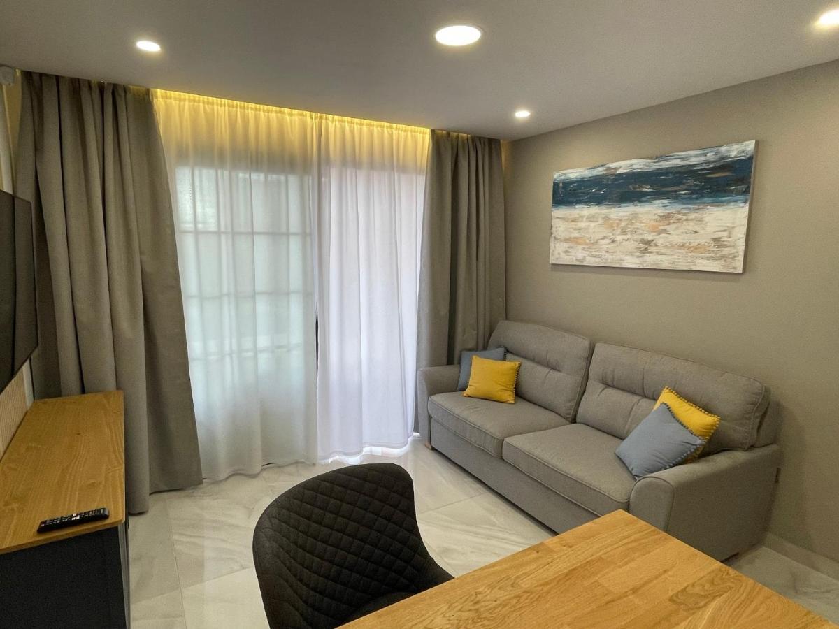 Luxury Diamond - Ocean View, Big Terraces, Air Con, Wifi Apartment Los Cristianos  Luaran gambar
