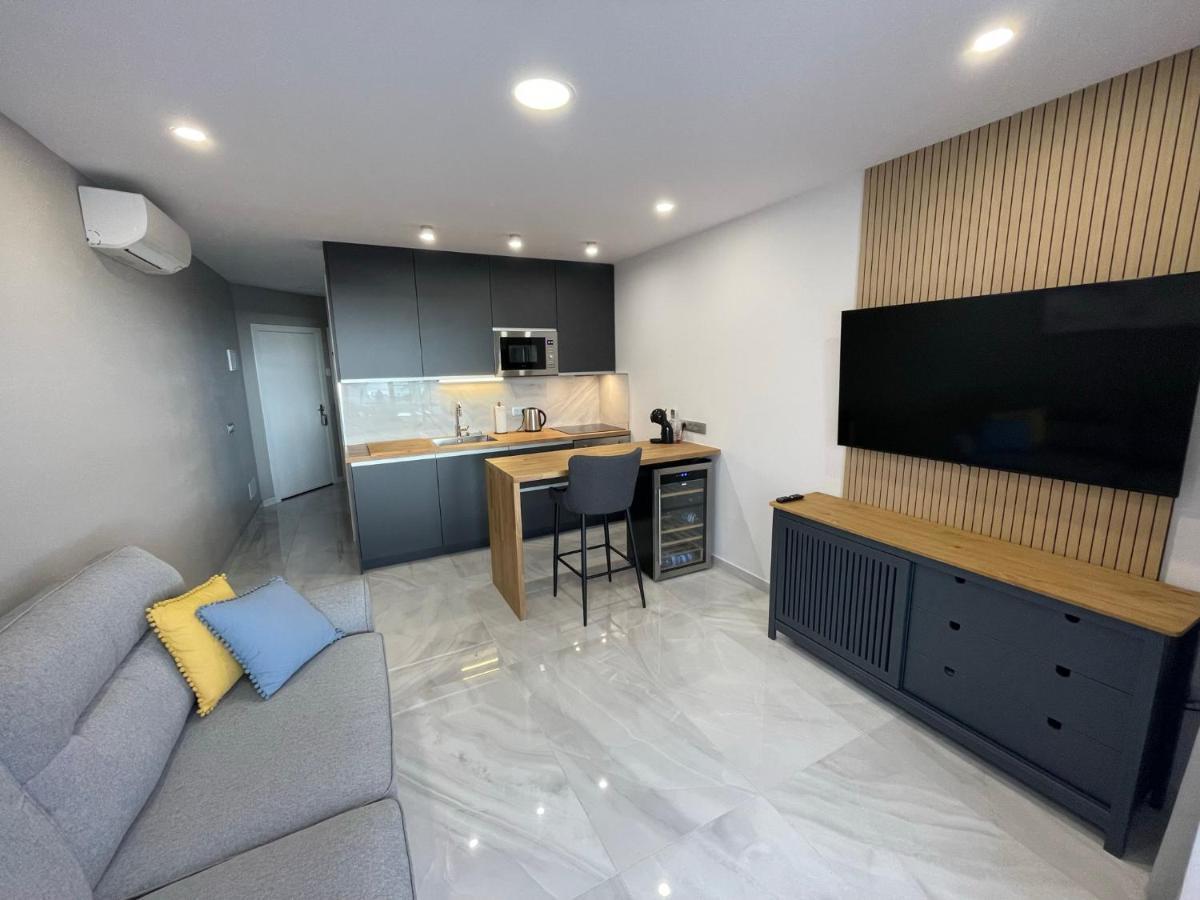 Luxury Diamond - Ocean View, Big Terraces, Air Con, Wifi Apartment Los Cristianos  Luaran gambar