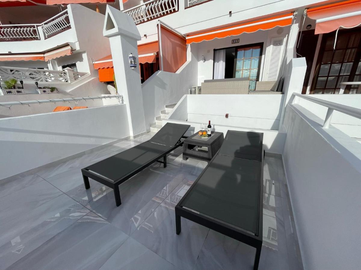 Luxury Diamond - Ocean View, Big Terraces, Air Con, Wifi Apartment Los Cristianos  Luaran gambar