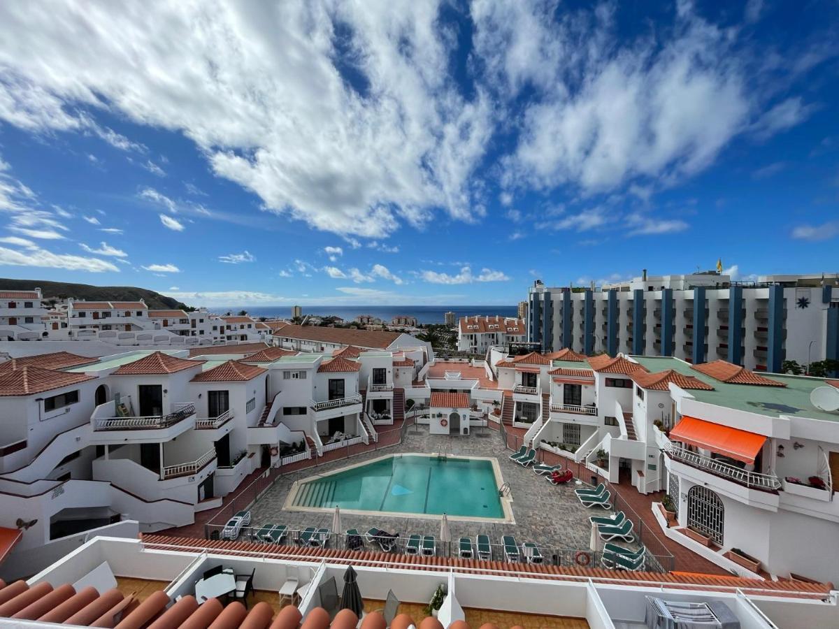 Luxury Diamond - Ocean View, Big Terraces, Air Con, Wifi Apartment Los Cristianos  Luaran gambar