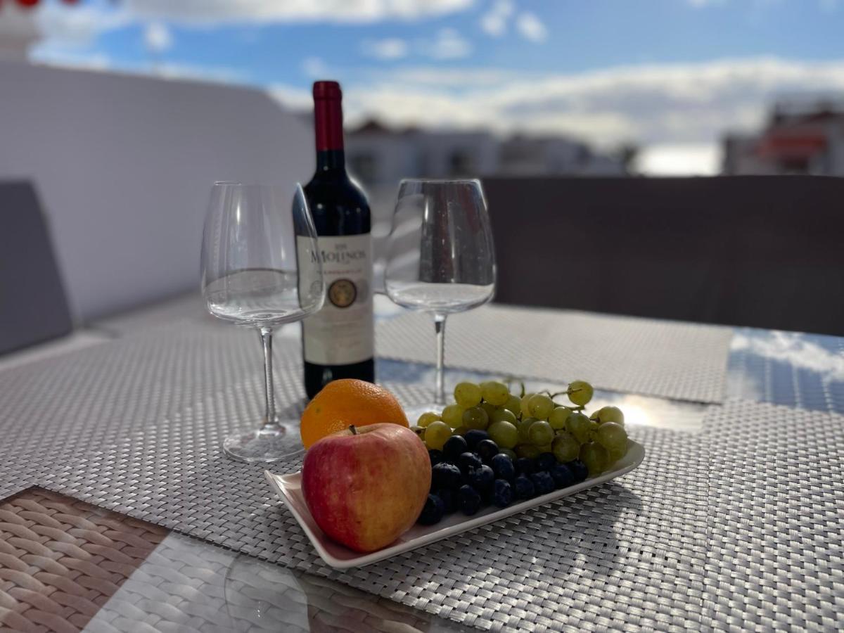 Luxury Diamond - Ocean View, Big Terraces, Air Con, Wifi Apartment Los Cristianos  Luaran gambar