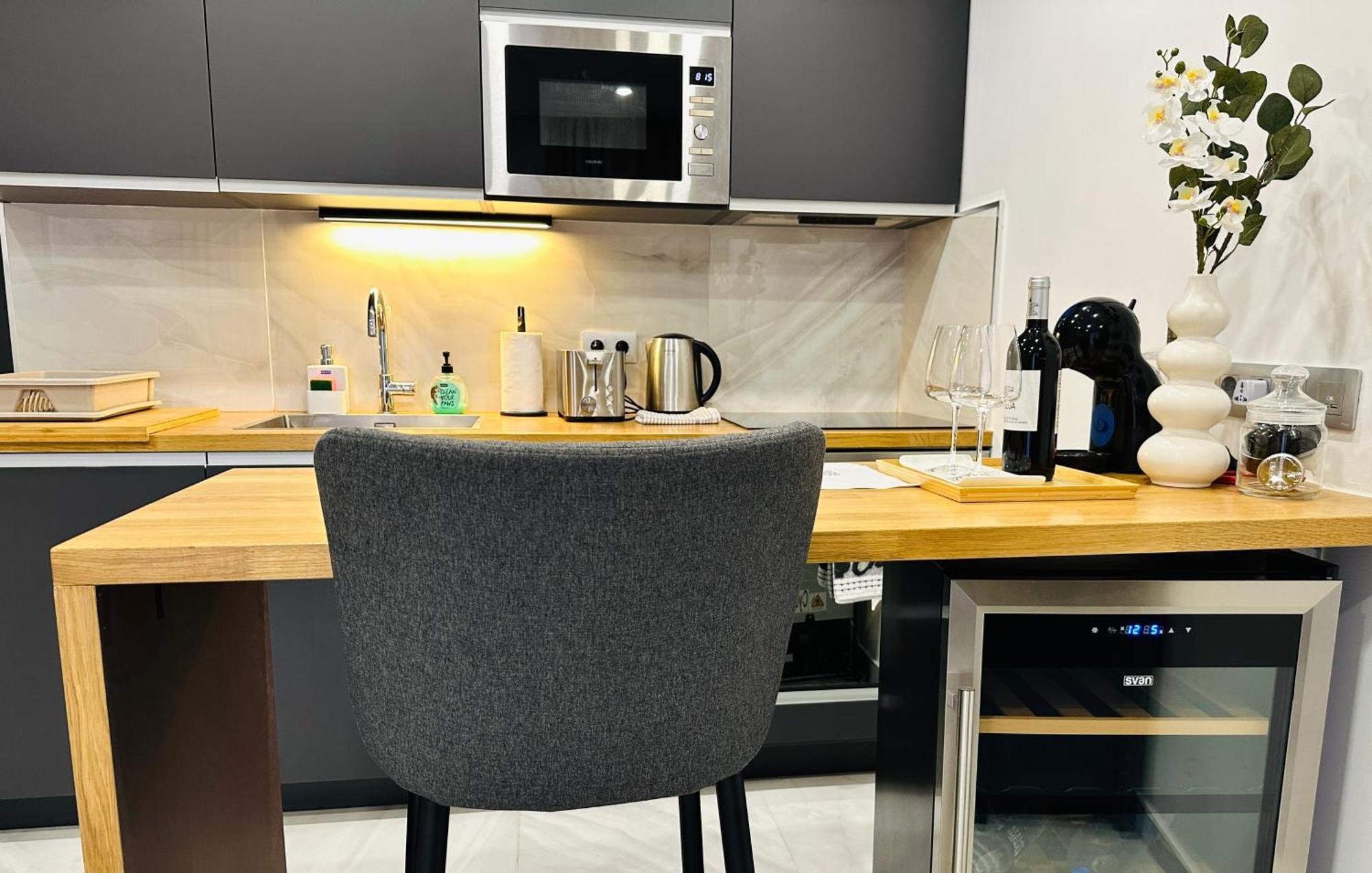 Luxury Diamond - Ocean View, Big Terraces, Air Con, Wifi Apartment Los Cristianos  Luaran gambar