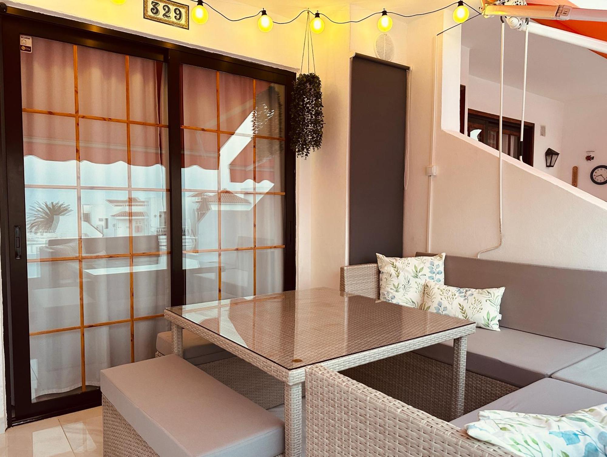 Luxury Diamond - Ocean View, Big Terraces, Air Con, Wifi Apartment Los Cristianos  Luaran gambar