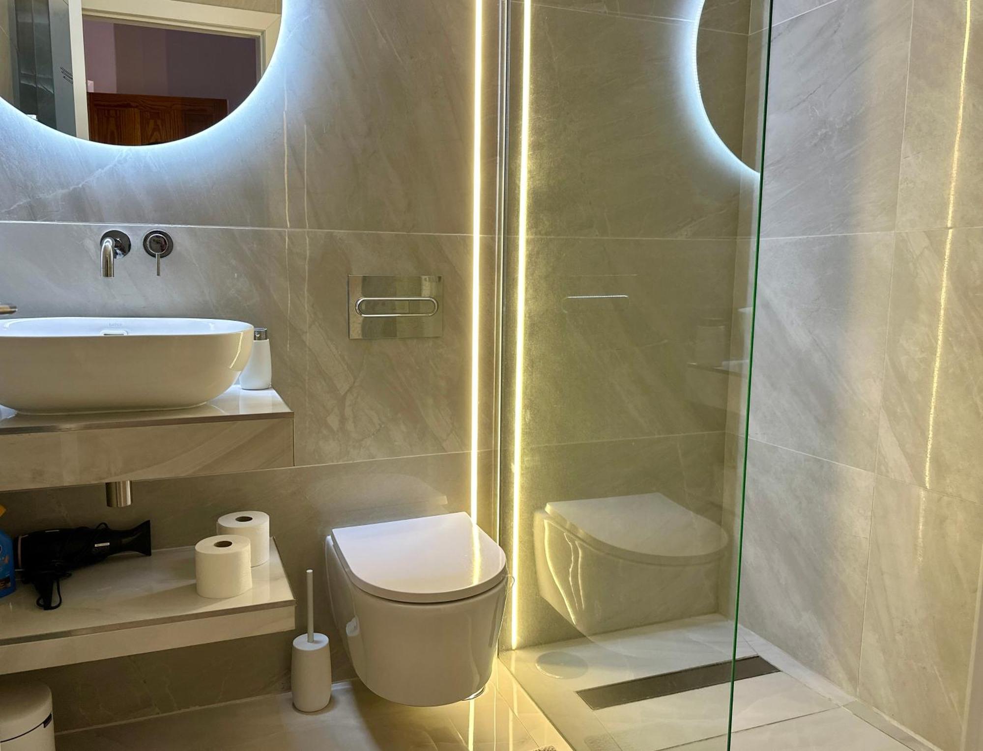 Luxury Diamond - Ocean View, Big Terraces, Air Con, Wifi Apartment Los Cristianos  Luaran gambar